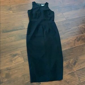 Essential little black dress with stud detail